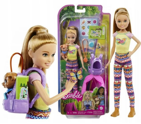 Mattel HDF77 Barbienin Kız Kardeşleri Kampa Gidiyor Oyun Seti - 3