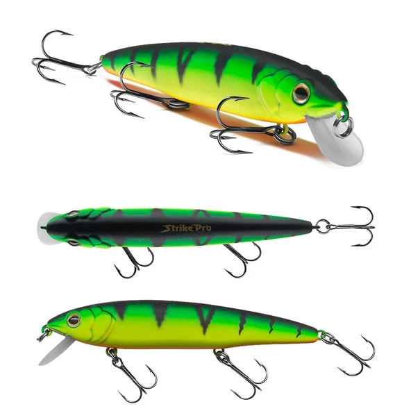 Strike Pro Eg-063 F Flash Minnow 8,5cm 8,6gr Maket Yem