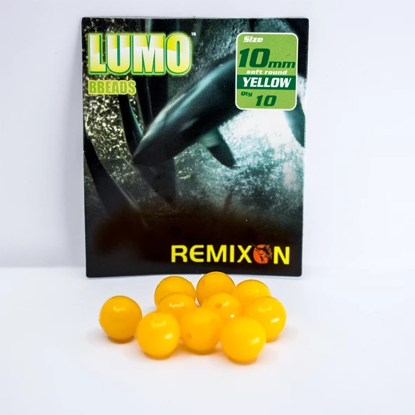 Remixon 10mm Yuvarlak Soft 10 Adet Boncuk