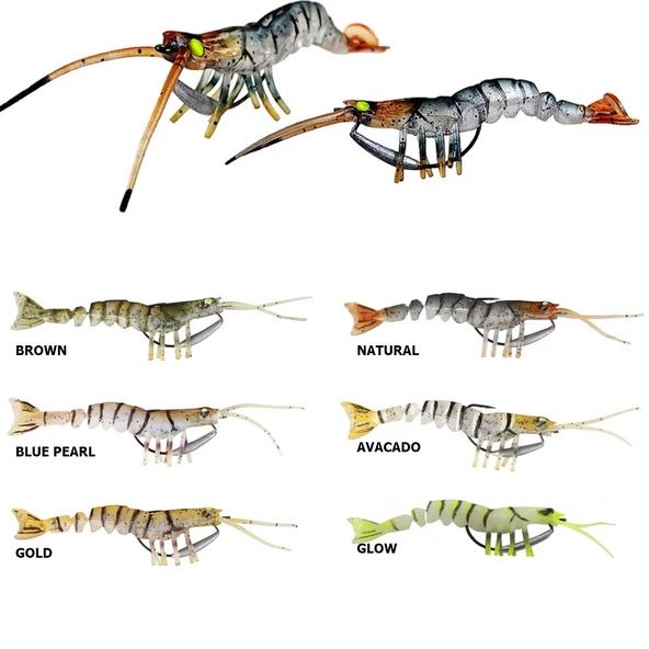 Savage gear TPE Manic Shrimp 6,5cm 4gr Silikon Yem ürün görseli 1