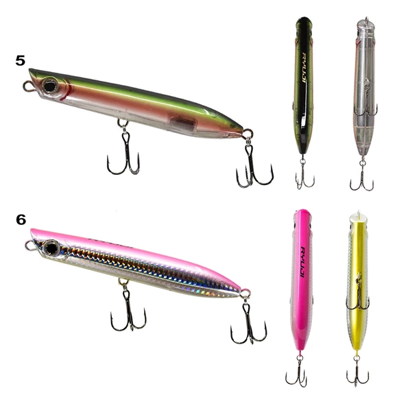 Ryuji Rocket Top Water 13 cm 31,5 gr Maket Yem - Resim 3