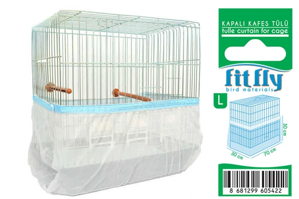 Fit Fly Kapalı Kafes Tülü Large Boy 30x70x30
