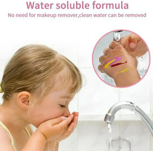 Limon Oyuncak 082 Karlar Prensesi İkili Kutulu Makyaj Seti - 3