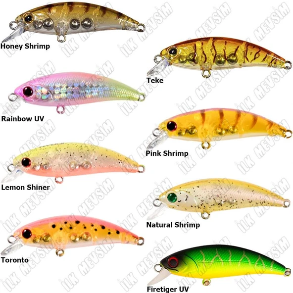 Ryuji Baby Minnow 5cm 4,5gr Maket Yem - Resim 4