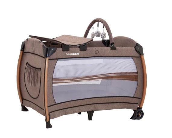 BabyDOOR 2050 Sleepy Oyun Parkı 70x110 cm Bebek Beşik - 3