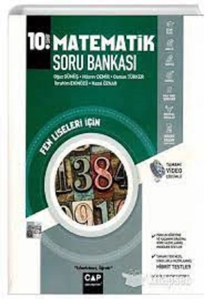 10. Sınıf Matematik Fen Lisesi Soru Bankası Çap Yayınları