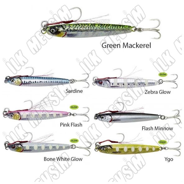 Savage Gear 3D Jig Minnow 9,3cm 40gr Jig Yem - Resim 2