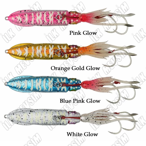 Savage Gear Swim Squid Inchiku 9cm 120gr Jig Yem - Resim 2