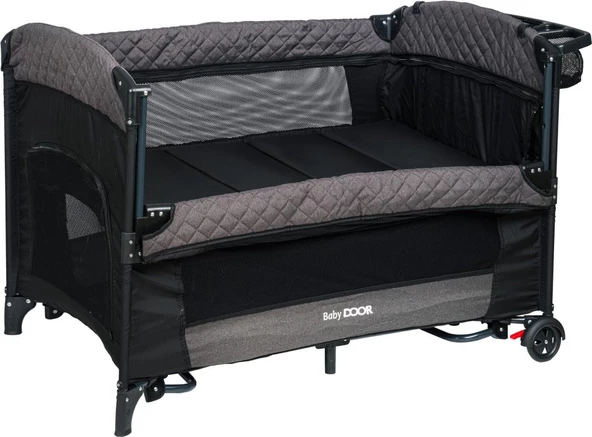 BabyDOOR Mia Comfort Anne Yanı Park Yatak Oyun Parkı 70x110 cm - 10