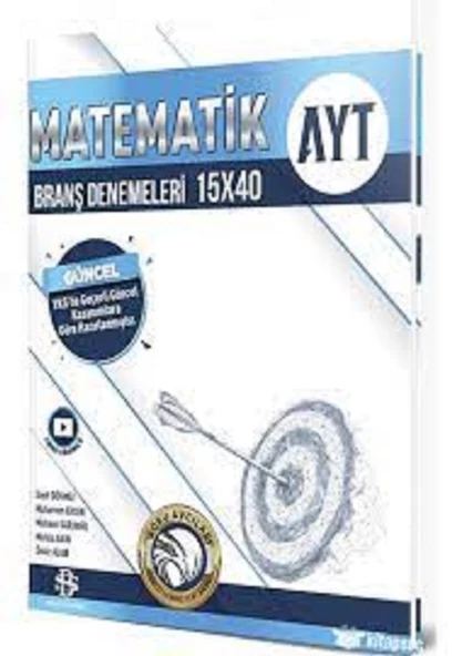 AYT Matematik 15 x 40 Denemeleri Bilgi Sarmal Yayınları