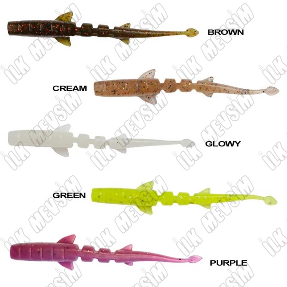 Ryuji Unagi Slug 8cm Silikon Yem - Resim 2