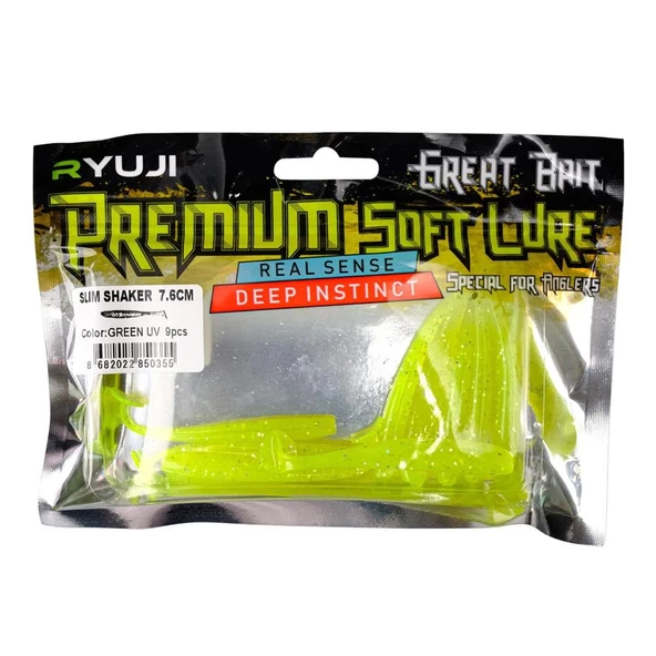 Ryuji Slim Shaker 7,6cm Silikon Yem - Resim 3