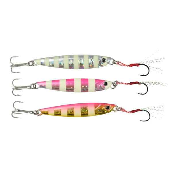 Ryuji Jig King Zebra Mix 3 Adet Jig Yem