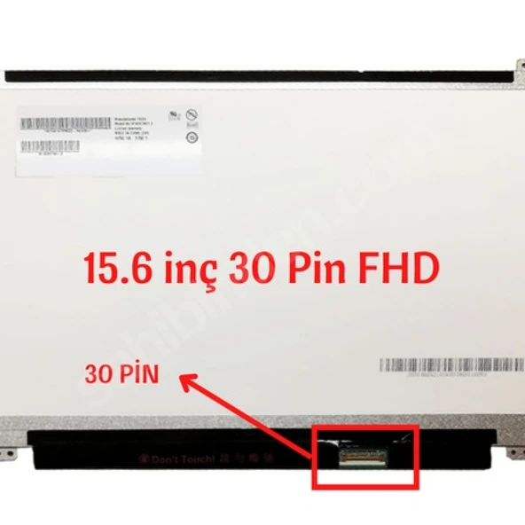 LENOVO E560 UYUMLU İnnolux nv156fhm-n46 30 PİN 15.6 İNÇ 1920X1080 FHD NOTEBOOK EKRAN (ÜST ÇENTİKLİ) - Resim 2