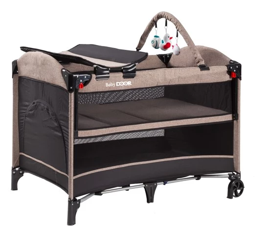 BabyDOOR 2052 Madre Pro Oyun Parkı 70x110 cm Anne Yanı Bebek Beşik - 3