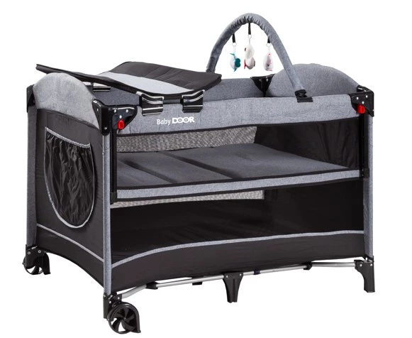 BabyDOOR 2052 Madre Pro Oyun Parkı 70x110 cm Anne Yanı Bebek Beşik - 7