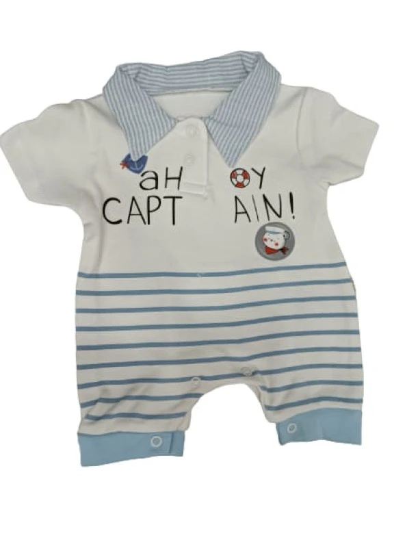 Ersin Baby Captain Çıtçıtlı Erkek Tulum1016 - 2
