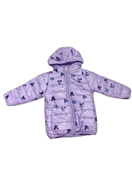 uğurböceğiçocuk Crispy 1-4 Yaş Mickey Desenli Figürlü Mont 23485