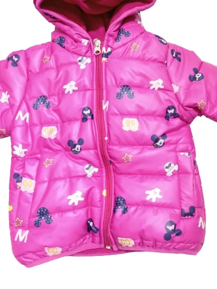 uğurböceğiçocuk Crispy 1-4 Yaş Mickey Desenli Figürlü Mont 23485 - 12