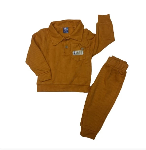 Nazar Baby 23475 Fitilli V Yaka Erkek   2'li Takım - 6