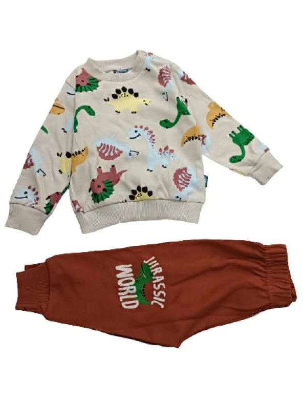 Nazar Baby 23468  Dinazor Baskılı Erkek   2'li Takım - 10