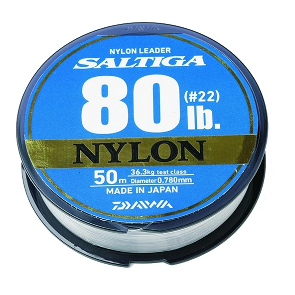 Daiwa Saltiga Nylon 50m Leader Misina