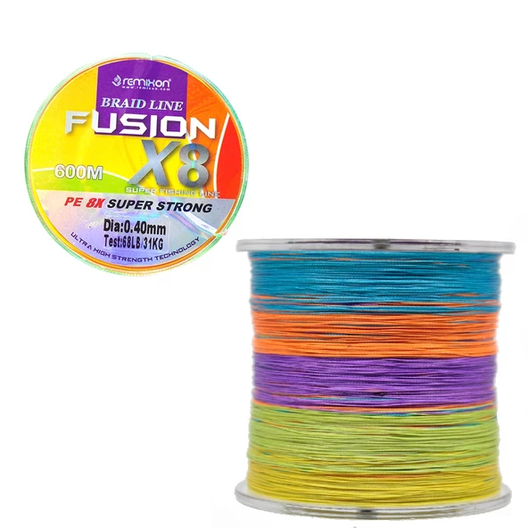 Remixon Fusion 8B Multicolor 600m İp Misina
