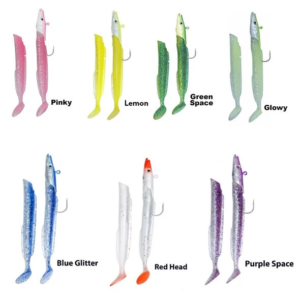 Fujin Salt Eel 13cm 22gr x2+1 Silikon Yem