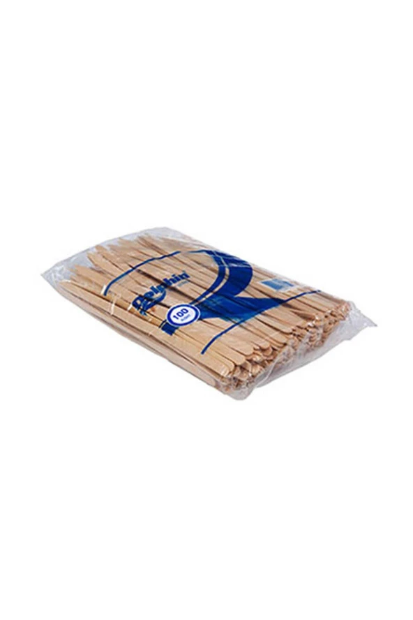 Dolphin Bambu Ahşap Adana Çöp Şiş - 24 Cm. - 100'lü 10 Paket