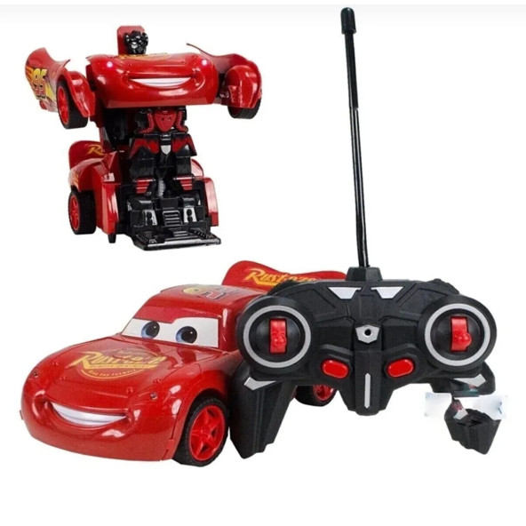 Şimşek Mcqueen Uzaktan Kumandalı Robot Olan Araba