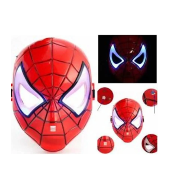 spiderman Örümcek Adam Işıklı Maske Spiderman Maskesi