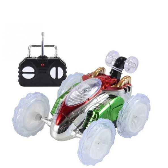 ışıklı Pilli Takla Atan Akrobat Araba Kumandalı Akrobat Araba