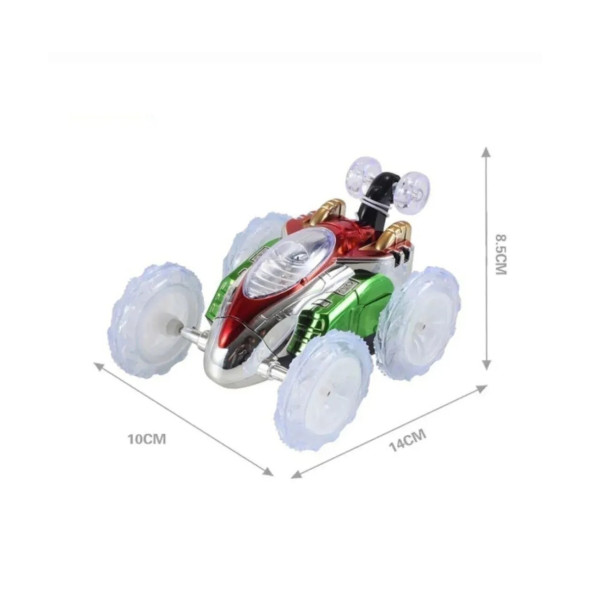 ışıklı Pilli Takla Atan Akrobat Araba Kumandalı Akrobat Araba - 2
