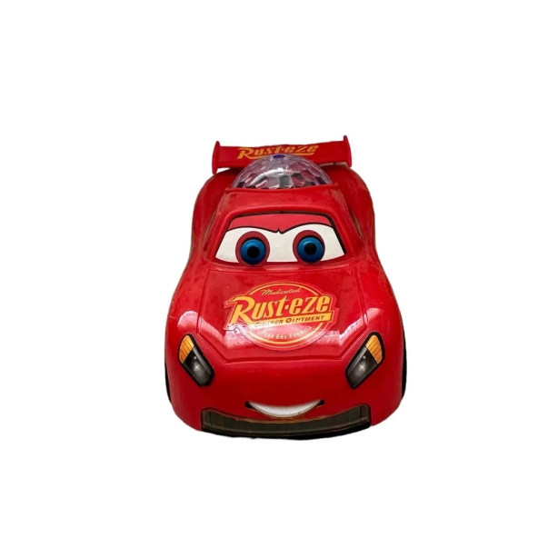 Pilli Işıklı ve Sesli Şimşek Mcqueen Çarp Dön Özellikli Şimşek Mcqueen - 3