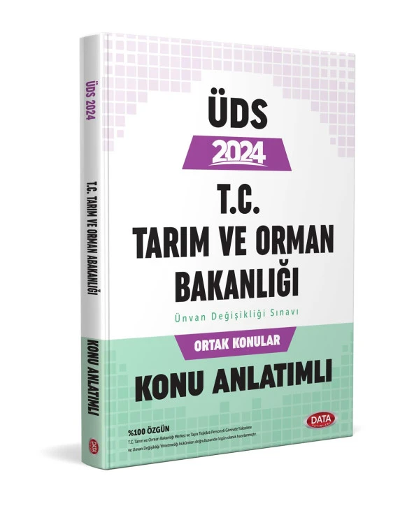 Data 2024 T.C. Tarım ve Orman Bakanlığı Ünvan Değişikliği Sınavı Ortak Konular Konu Anlatımlı Data - Resim 3