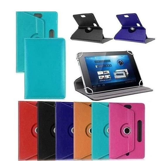 GTX Jaculus Spreadtrum T618 10.4" Dönerli Standlı Deri Tablet Kılıfı - Nano Cam Ekran Koruyucu