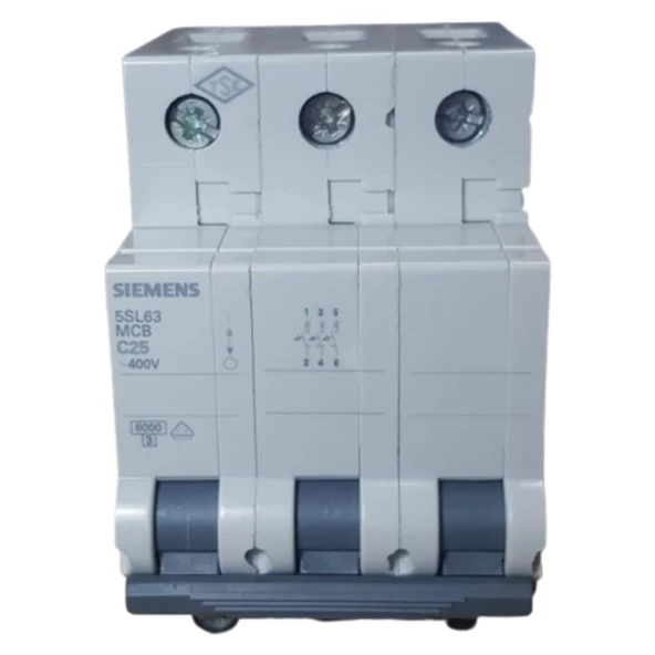 3X25A C/6KA W OTOMATİK SİGORTA SIEMENS