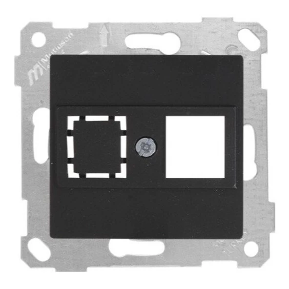 RİTA SİYAH MEK+TUŞ 1RJ45 (KON.SÜZ)DATA PRİZİ MUTLUSAN