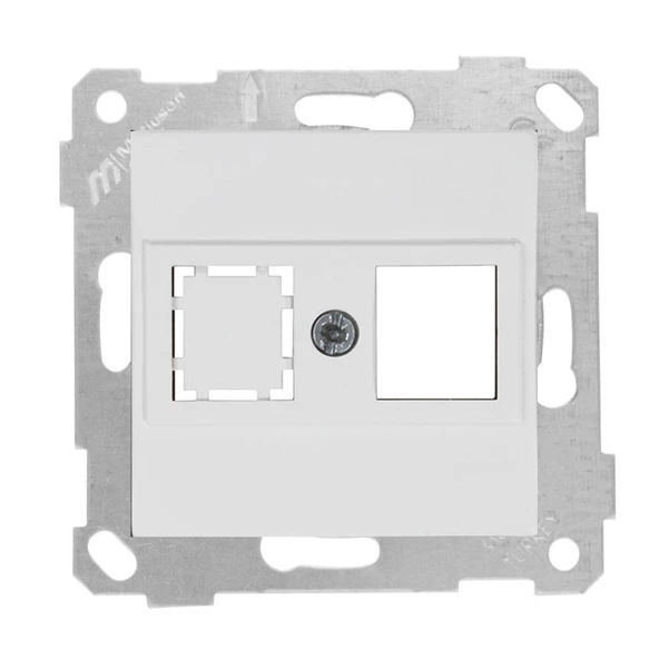 RİTA BEYAZ MEK+TUŞ 1RJ45 (KON.SÜZ)DATA PRİZİ MUTLUSAN