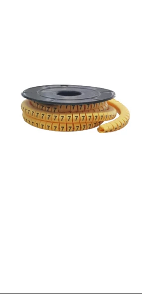 10X25MM NO:7 KABLO ETİKETİ ONKA