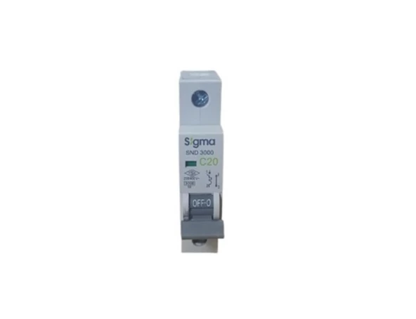 20A C/3KA W OTOMATİK SİGORTA (12Lİ) SİGMA