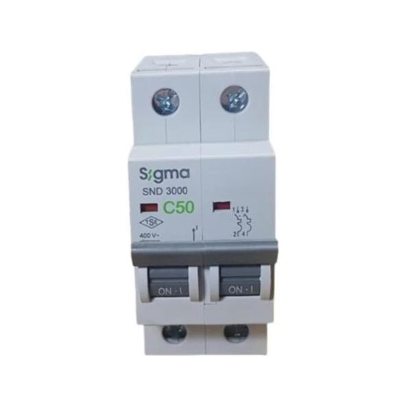 2X50A C/3KA W OTOMATİK SİGORTA (6LI) SİGMA