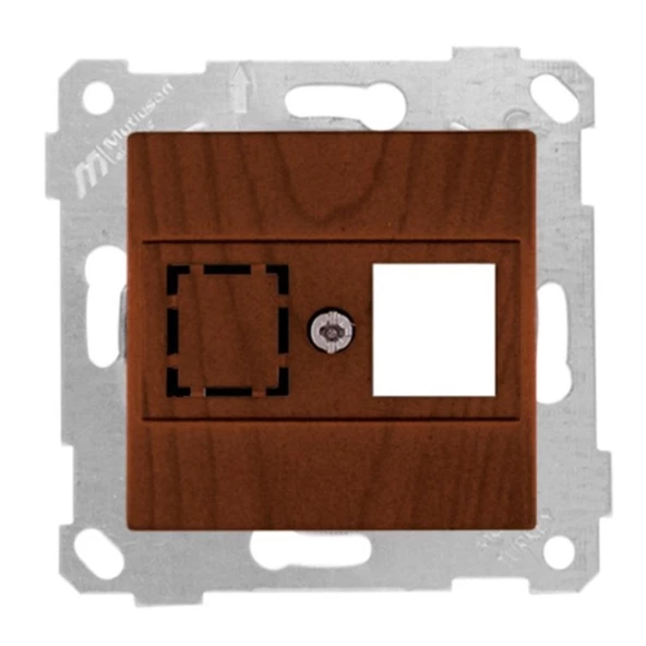 RİTA CEVİZ MEK+TUŞ 1RJ45 (KON.SÜZ-12ADET)DATA PRİZİ MUTLUSAN