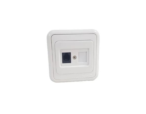KÖŞK 1XRJ11 TELEFON PRİZ BEYAZ (6ADET) METESAN
