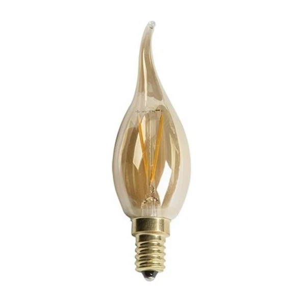CT-4281 4W E14 AMBER RUSTİK LED AMPUL (6ADET) CATA
