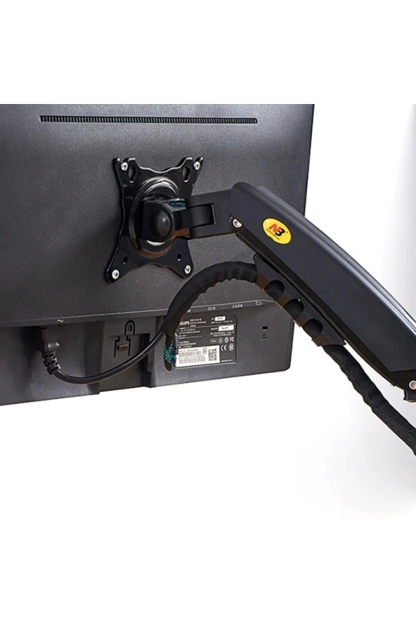 TechTic  North Bayou Nb F160 Masa Montajlı Çift Kollu Monitör Tutucu Usb3.0 - Resim 3