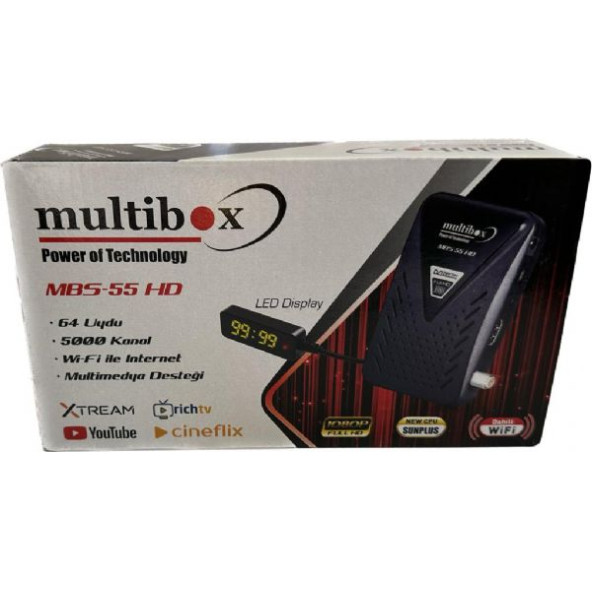MULTİBOX FULL HD ÇANAKSIZ UYDU