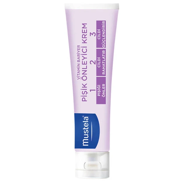 Mustela Vitamin Barrier 1-2-3 Cream - Pişik Önleyici Bakım Kremi 50ml ürün görseli
