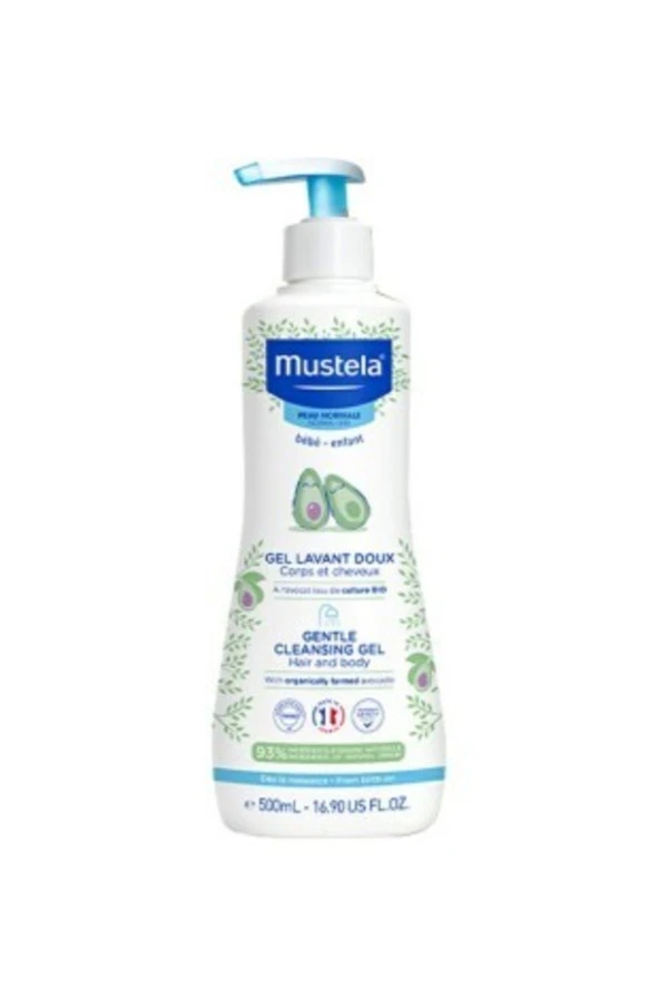 MUSTELA Gentle Cleansing Gel Yenidoğan Şampuanı 500 Ml X 2 Adet ürün görseli