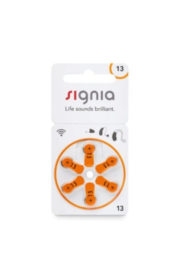 SİGNİA 13 Numara Işitme Cihazı Pili (60Lı) - 2